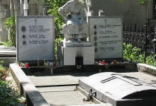 Monumentul funerar Mih.Sceopol si D.Davidescu